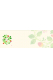 みのはんオリジナル箸置紙マット 四季の花シリーズ（上質紙）イチゴ（12月～4月【100枚入】