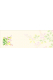 みのはんオリジナル箸置紙マット 四季の花シリーズ（上質紙）ハギ（4月～6月）【100枚入】