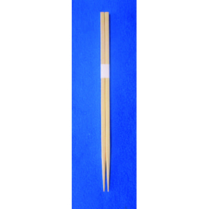 先細 竹角箸（白帯） 24cm 【1,000善入】